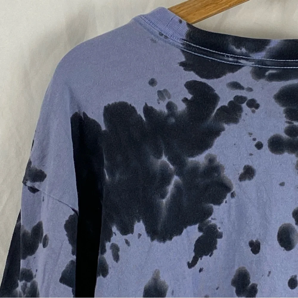 The Simpsons Treehouse of Horror Alien Tie-Dye Long Sleeve Shirt Size Medium - Picture 15 of 16